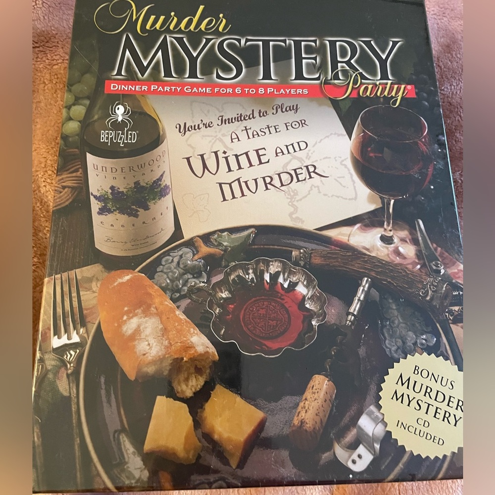 A Taste for Wine and Murder game